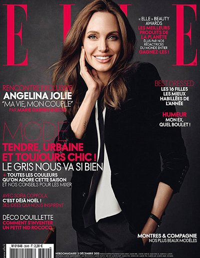 Анджелина Джоли на обложке французского Elle