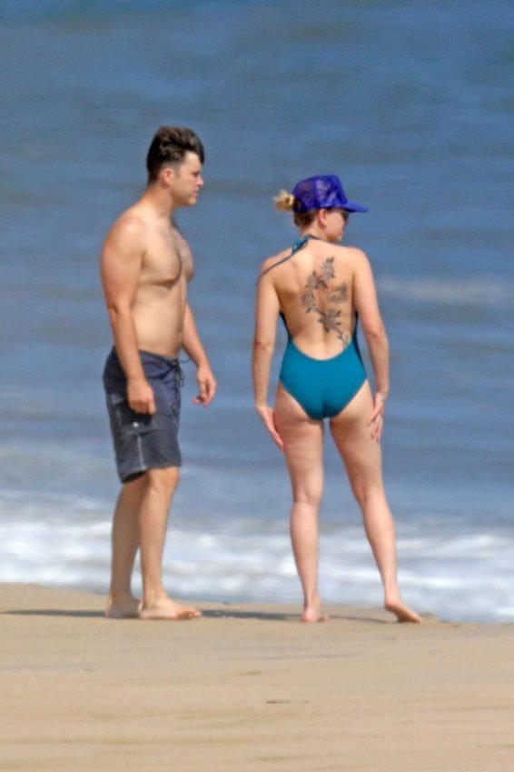 Scarlett Johansson 2019 : Scarlett Johansson â Bikini candids at a beach in NY -29