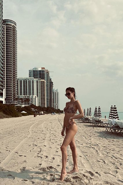 Анастасия Шубская отдыхает в Майами