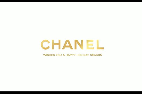 Кадр из видеопоздравления Chanel