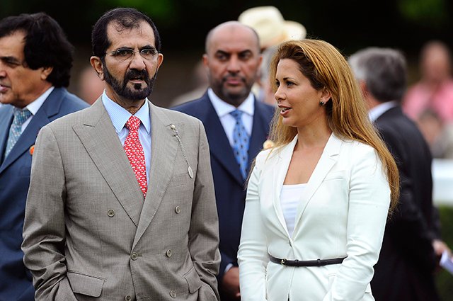 Принцесса Хайя с мужем Мохаммедом Аль Мактумом 