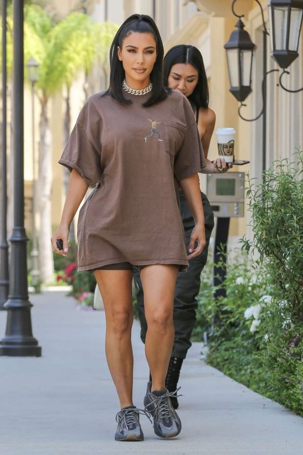 Kim Kardashian: Leaves a meeting in Calabasas-02