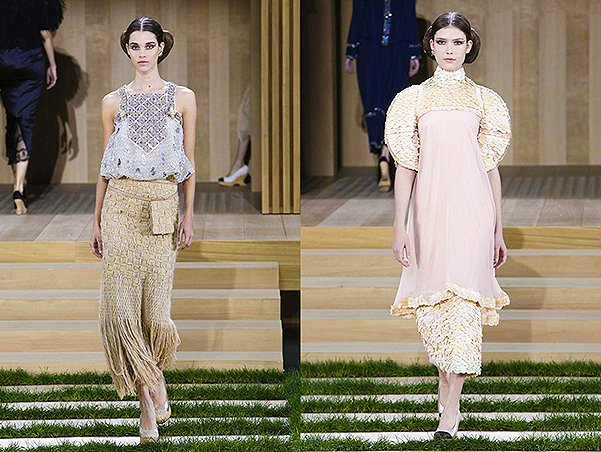 Показ коллекции Chanel Couture весна-лето 2016