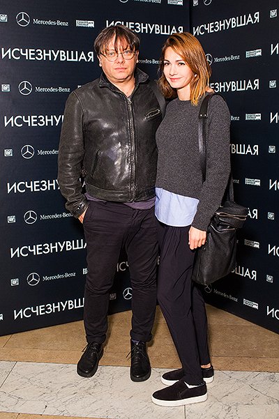 Валерий Тодоровский с женой Евгенией Брик