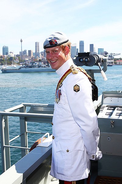 Принц Гарри на праздновании столетия ВМС Австралии 1