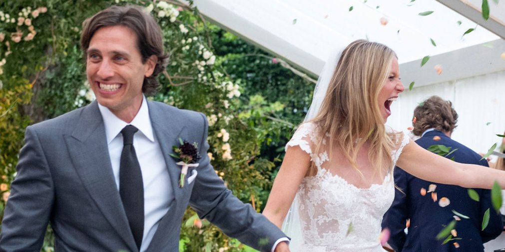 Gwyneth Paltrow shares photos from her wedding to Brad Falchuk