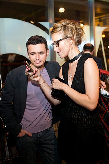 Илья Яшин и Ксения Собчак на вечеринке SNC