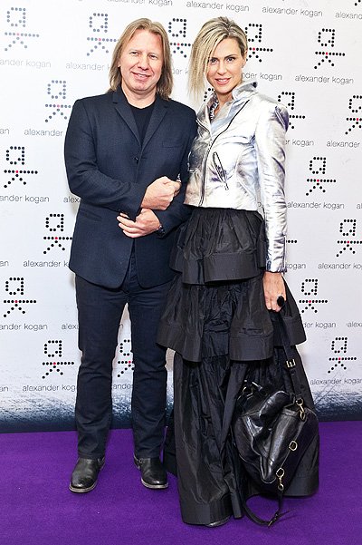 Виктор Дробыш с женой