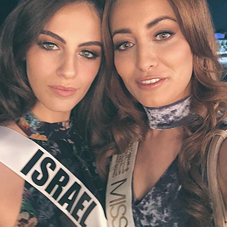Мисс Израиль Адар Гандельсман и мисс Ирак Сара Идан