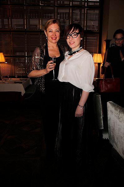 Арина Шарапова и Тутта Ларсен на звездном девичнике в ресторане G.GRAF