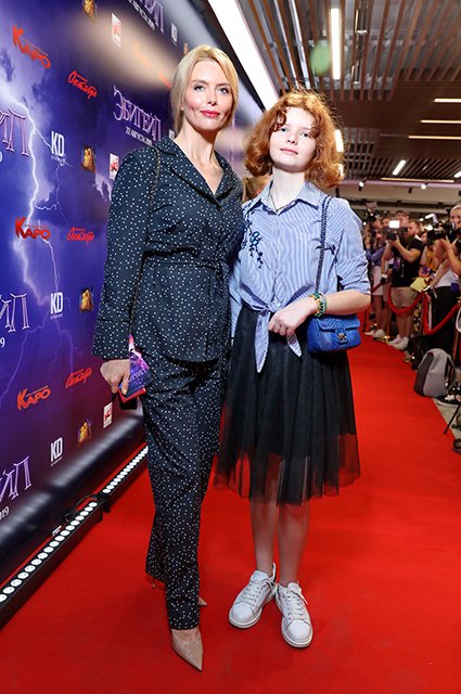 Анна Чурина с дочерью Ксенией