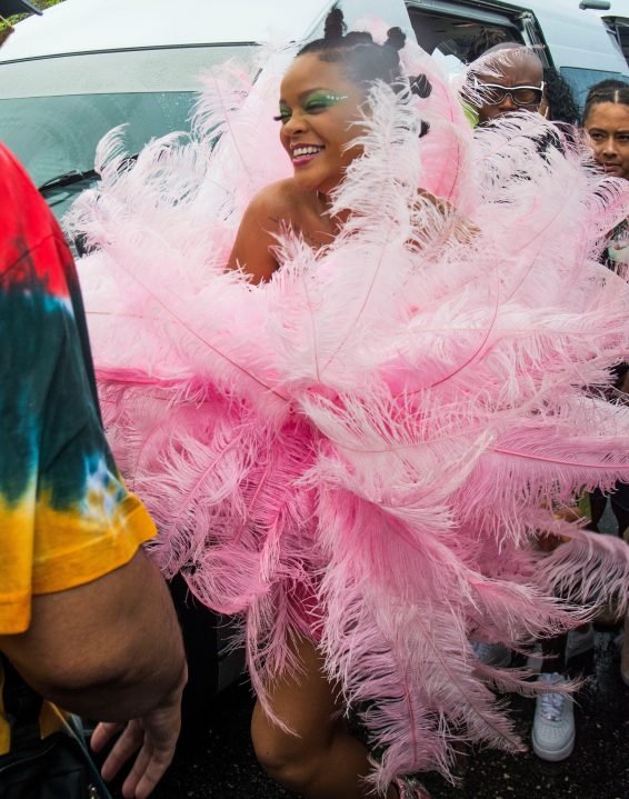 Rihanna 2019 : Rihanna in Pink at Kadooment Day Parade-07