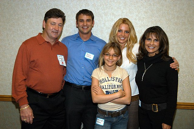 Бритни Спирс с семьей
