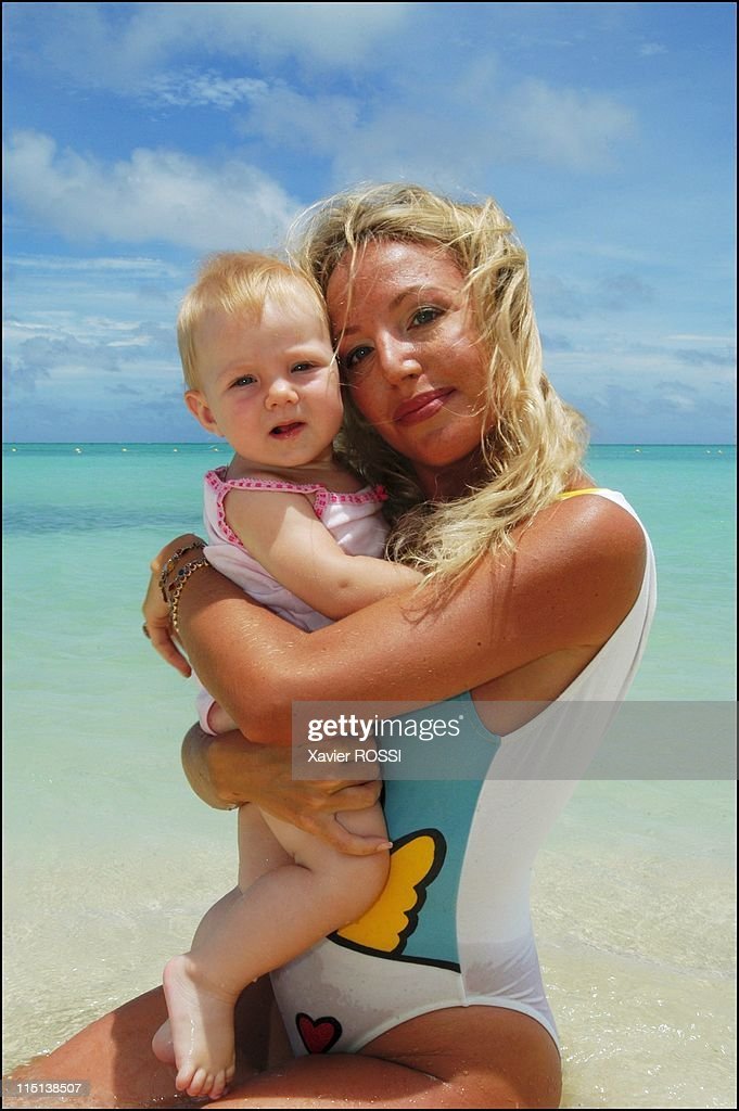 Prince Charles And Wife Camilla Of Bourbon Siciles With Daughter Maria Carolina In Grand Baie, Mauritius Island On January 30, 2004. : News Photo