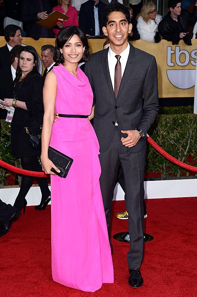 Фрида Пинто и Дев Паталь на Screen Actors Guild Awards-2013