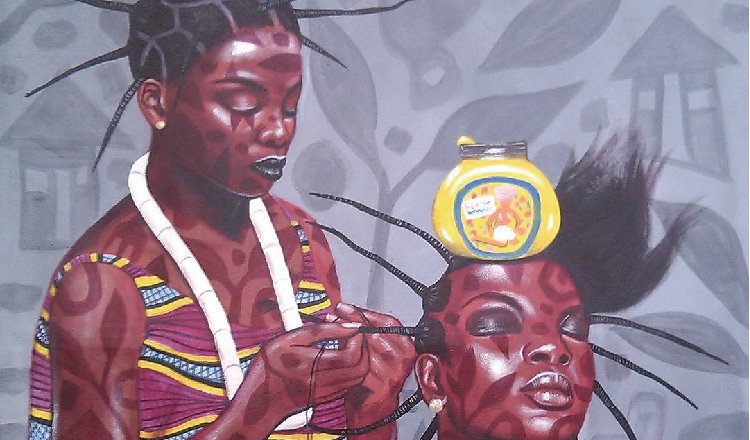 Nigerian-based Joseph Eze incorporates painting, sculpture and ...