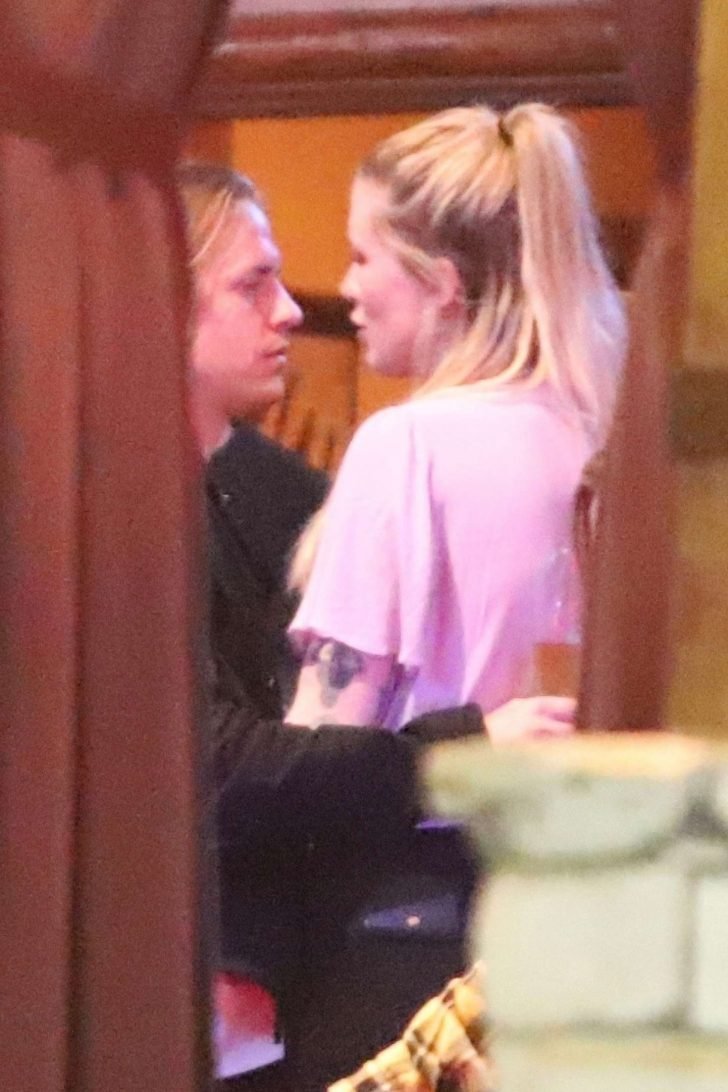Ireland Baldwin and Corey Harper: Out in West Hollywood -01