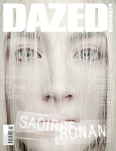 Сирша Рнона в съемке для апрельского номера журнала Dazed&Confused