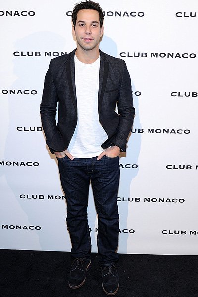 Скайлар Эстин на открытии бутика Club Monaco