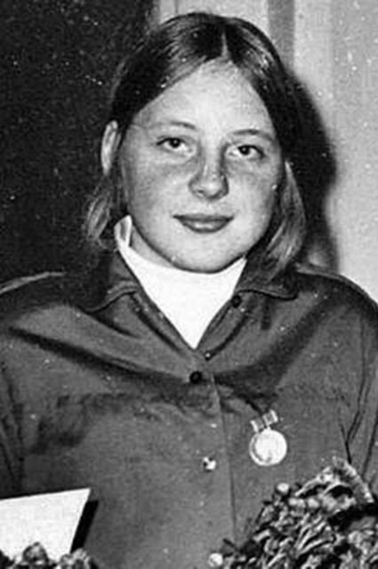 Ангела Меркель в 1970 году