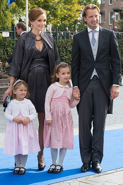 принц флорис ван волленховен и принцесса эмми с детьми