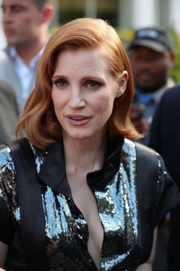 Jessica Chastain: Out in London-03