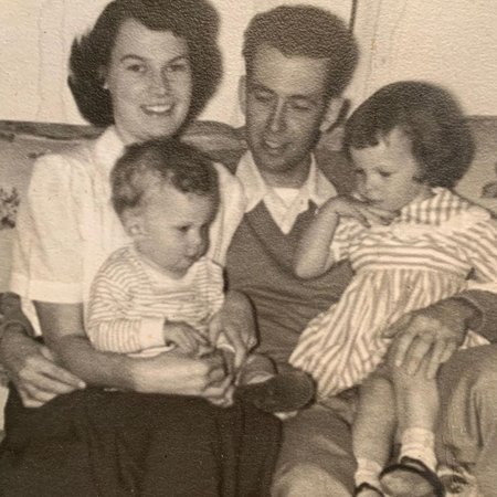 Дайан Китон с мамой и папой
