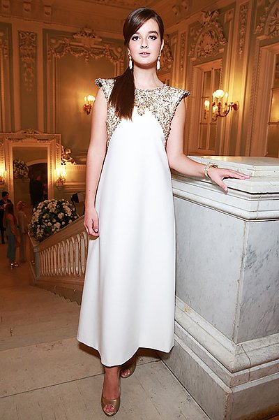 Александра Стриженова в платье Chanel Haute Couture