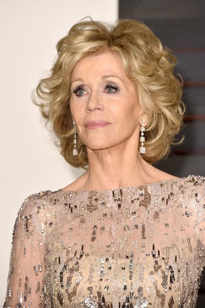 Jane Fonda - 2015 Vanity Fair Oscar Party Hosted By Graydon Carter - Arrivals