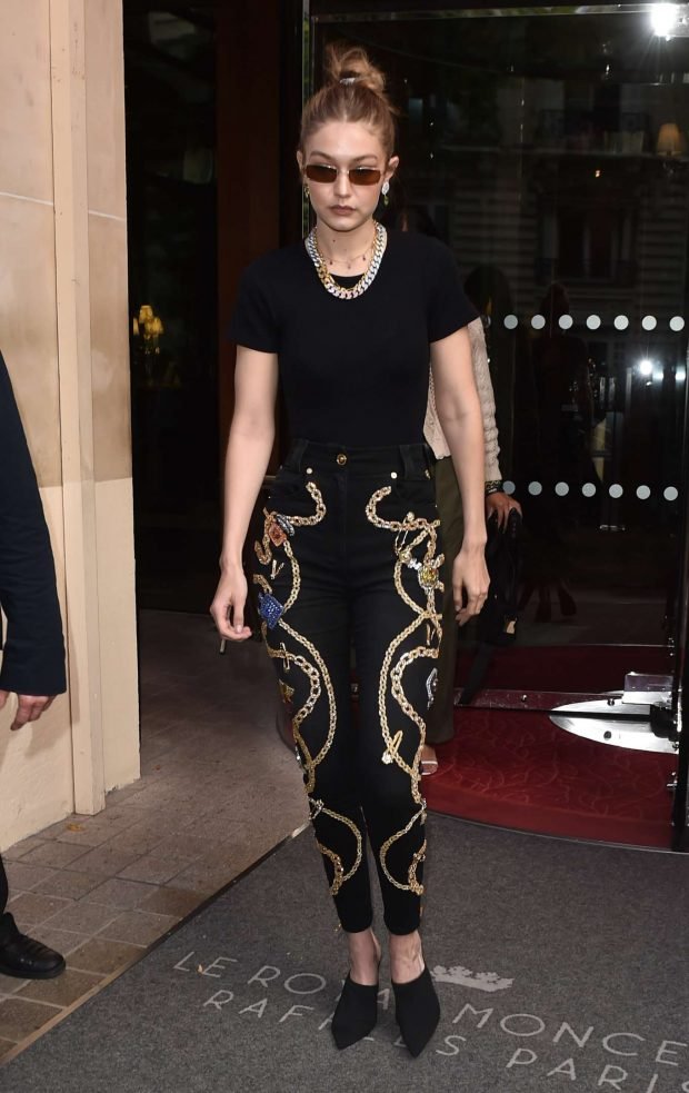 Gigi Hadid: Leaving The Royal Monceau Hotel-04