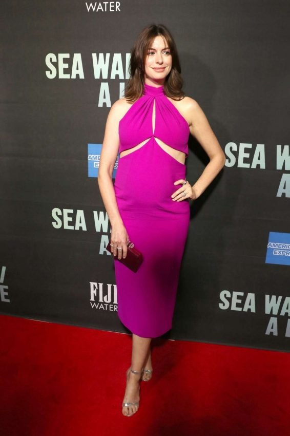 Anne Hathaway - 'Sea Wall/A Life' Opening Night in New York