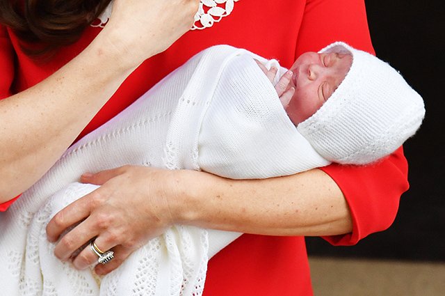 Новорожденный сын Кейт Миддлтон и принца Уильяма