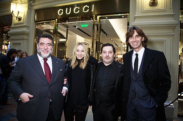 Открытие флагманского бутика Gucci