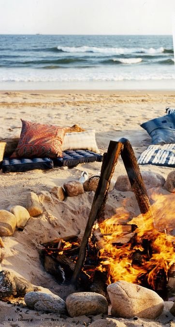 Summer Bonfires on the Beach! Yes!!: 