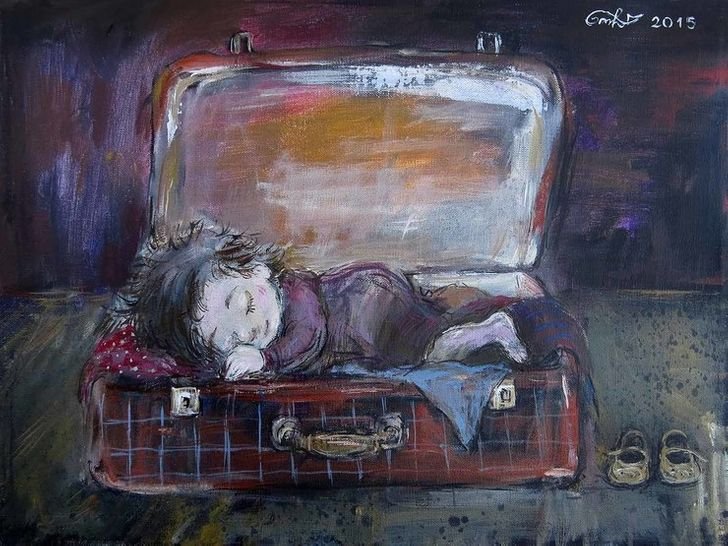 20 картин художницы Нино Чакветадзе, от которых становится тепло и уютно на  душе