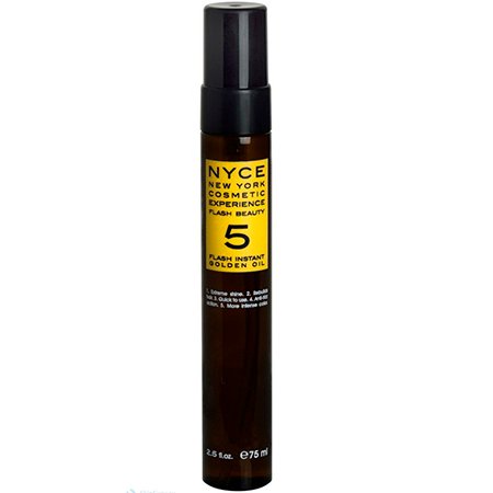 Масло для волос Flash Beauty 5 Flash Instant Golden Oil, Nyce