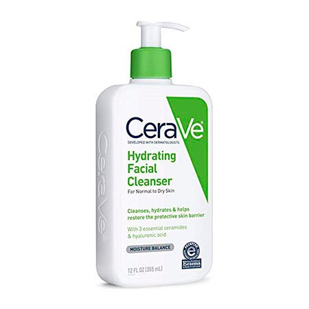 Очищающий крем для сухой и чувствительной кожи, CeraVe