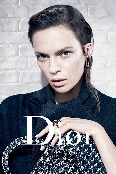 Элис Кромбез в осенне-зимней кампании Dior