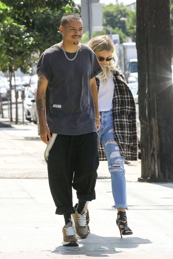 Ashlee Simpson and Evan Ross: Out in Los Angeles -04