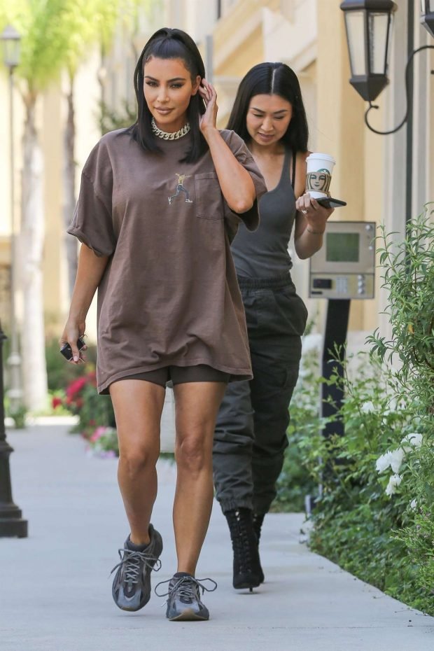Kim Kardashian: Leaves a meeting in Calabasas-05