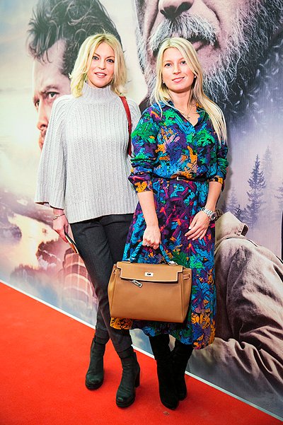 Дарья Михалкова и Наталья Валевская на премьере фильма 