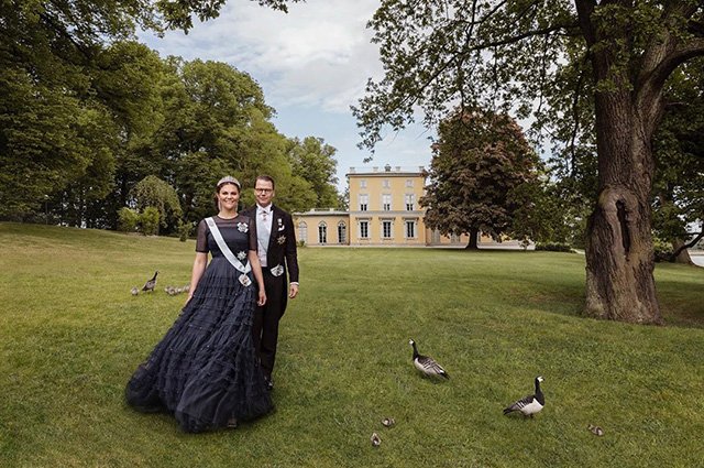 Кронпринцесса Швеции Виктория и принц Даниэль 
