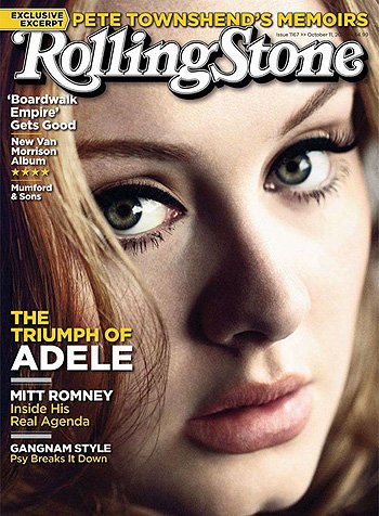 Адель на обложке Rolling Stone