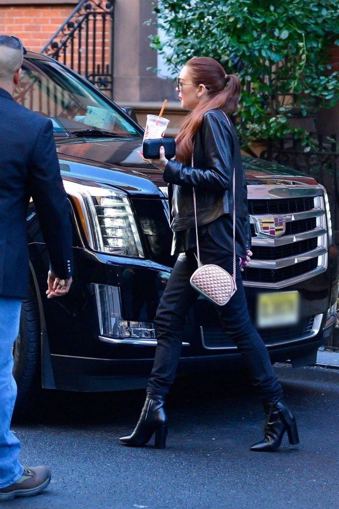 Lindsay Lohan: Out in New York City -01