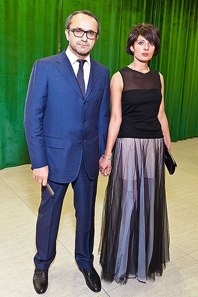 Андрей Звягинцев с супругой