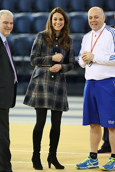 Принц Уилльям и Кэтрин с визитом в Шотландии