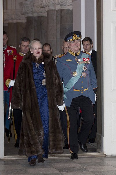Принц Датский Хенрик и королева Дании Маргрете II