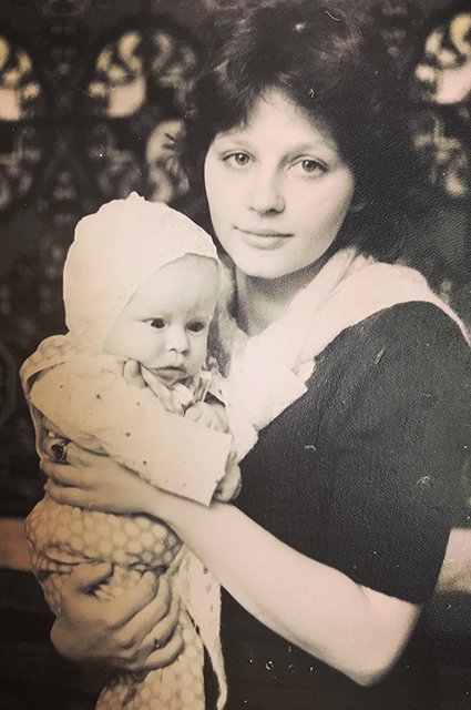 Юлия Пересильд с мамой