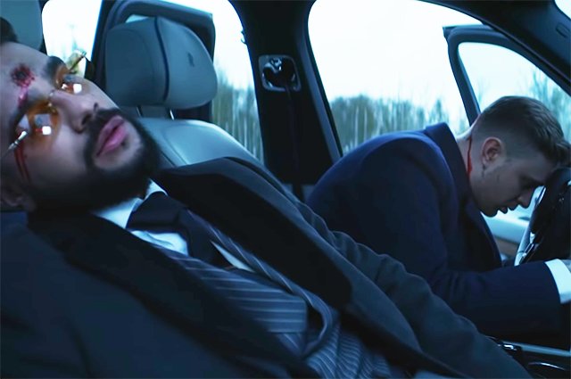 Тимати и Егор Крид в клипе на песню Rolls Royce