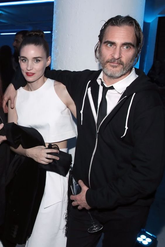 Rooney Mara And Joaquin Phoenix Get Cozy At Art Of Elysium Gala